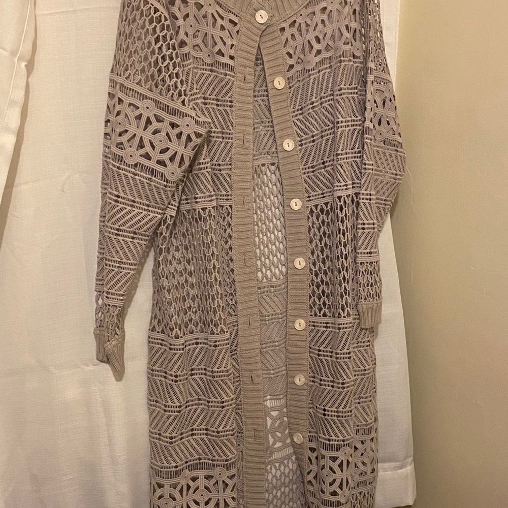 Crochet duster